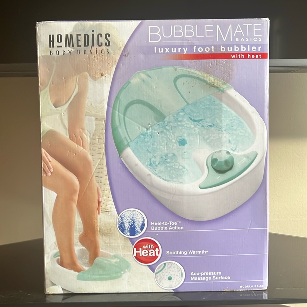 Luxury Foot Bubbler
